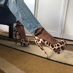 Giuseppe Zanotti platform peep toe pumps